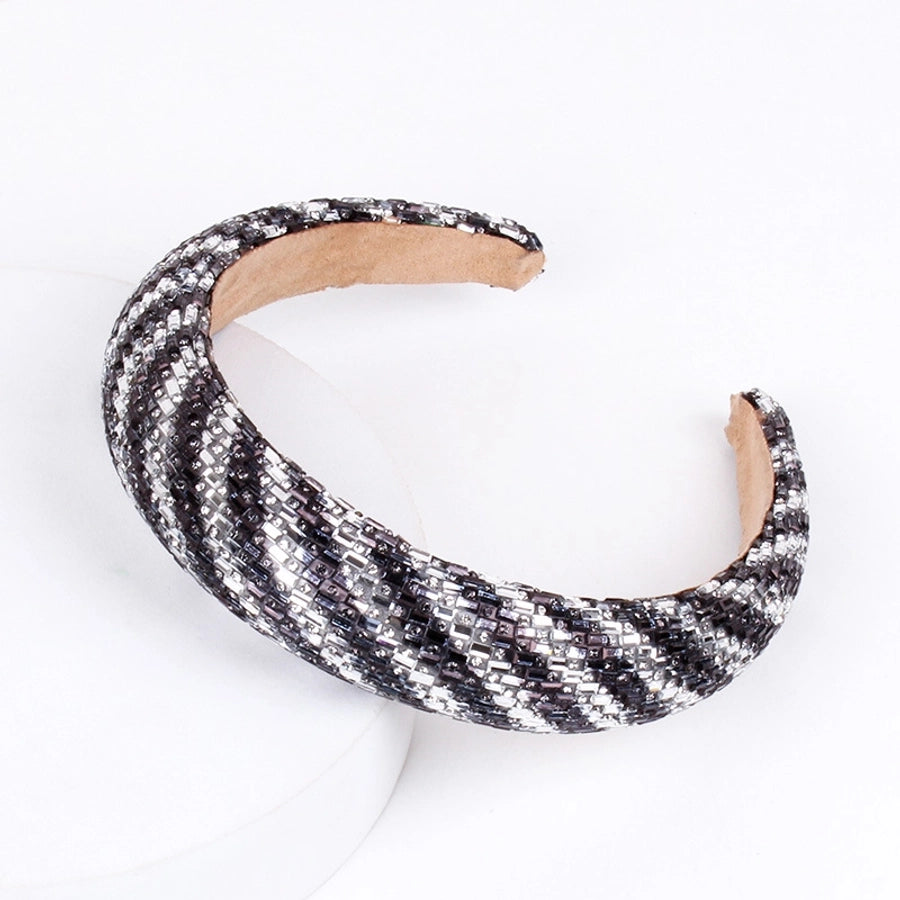 fashion u shape rhinestone hair band 1 piece