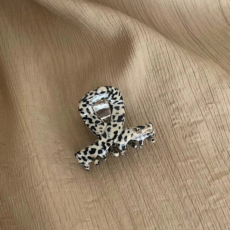 classic style solid color acetic acid sheets polishing hair claws