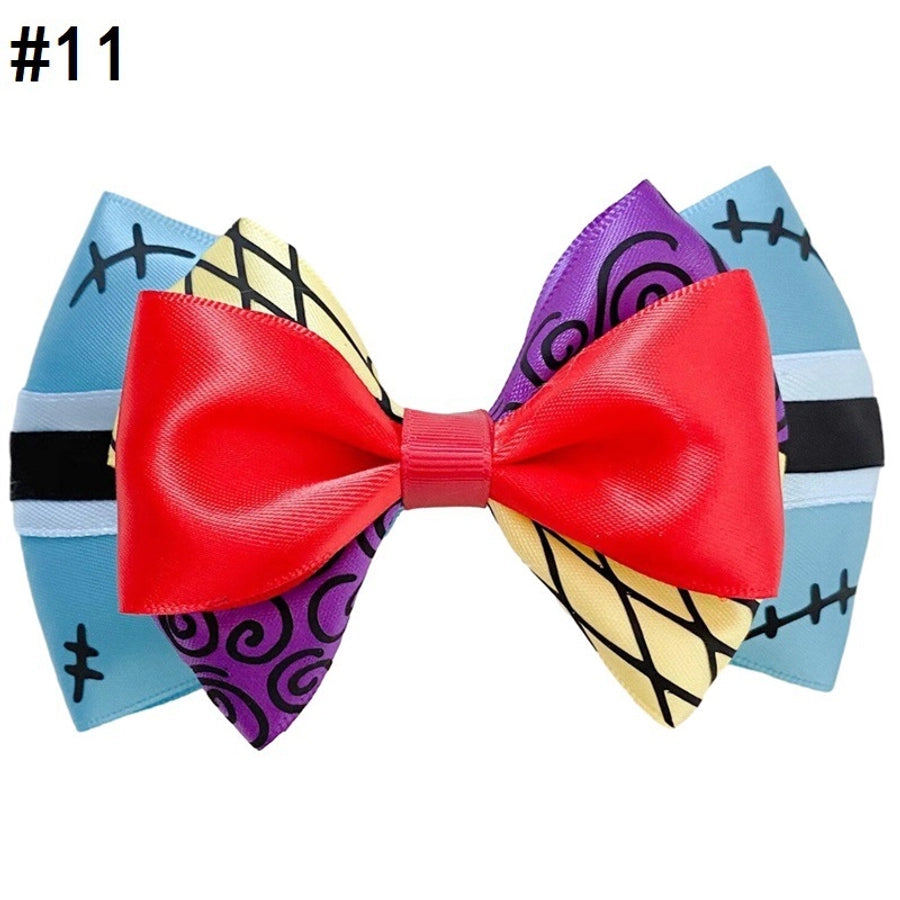 Girl'S Casual IG Style Solid Color Bow Knot Handmade Hair Clip