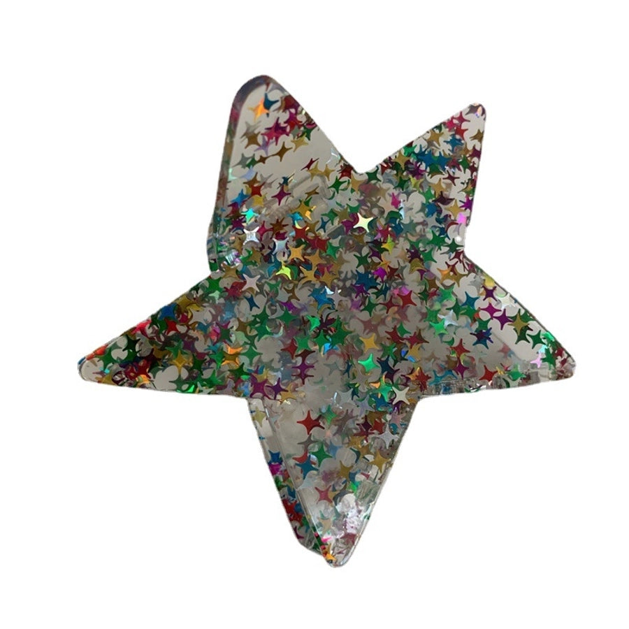 streetwear pentagram acetic acid sheets hair claws