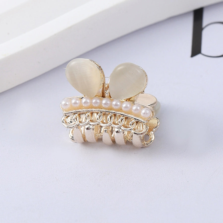 simple style butterfly rhinestone inlay rhinestones hair claws