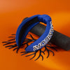 Women's Hip-Hop Retro Funny Letter Cloth Hair Band