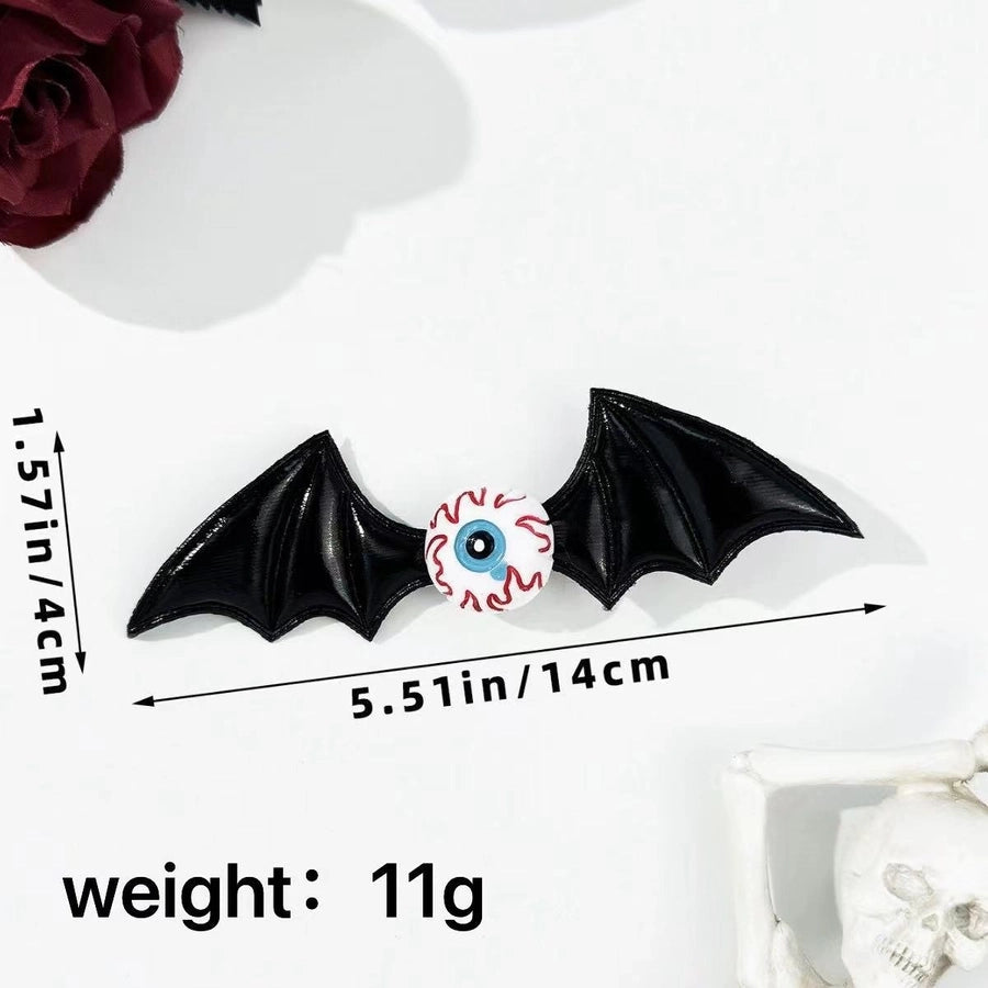 Halloween Cute Simple Style Women's Bat Alloy Hair Clip