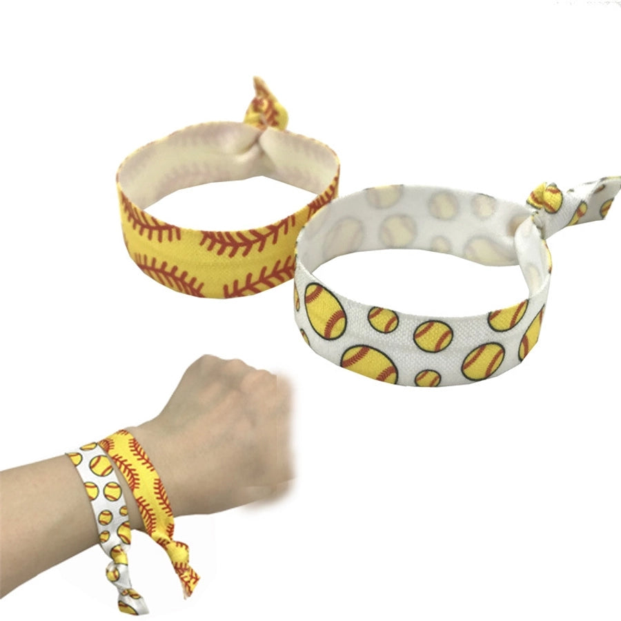 Unisex Simple Style Streetwear Letter Spandex Nylon Hair Tie