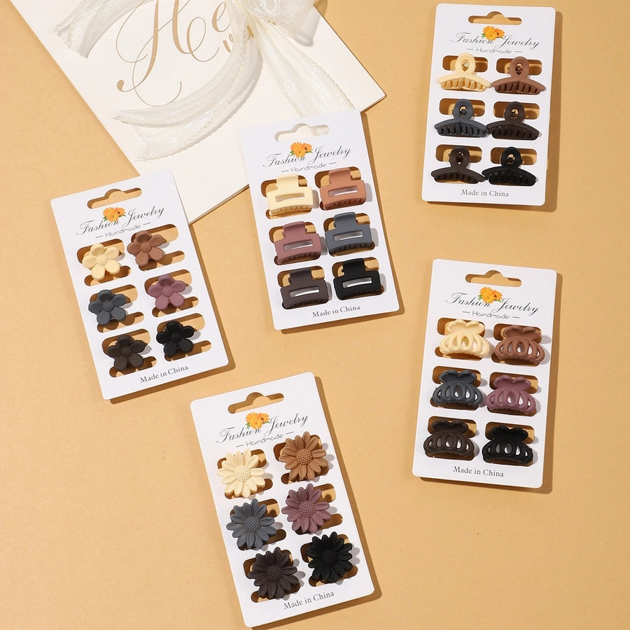 Women's Simple Style Classic Style Flower Petal Arylic Hair Clip