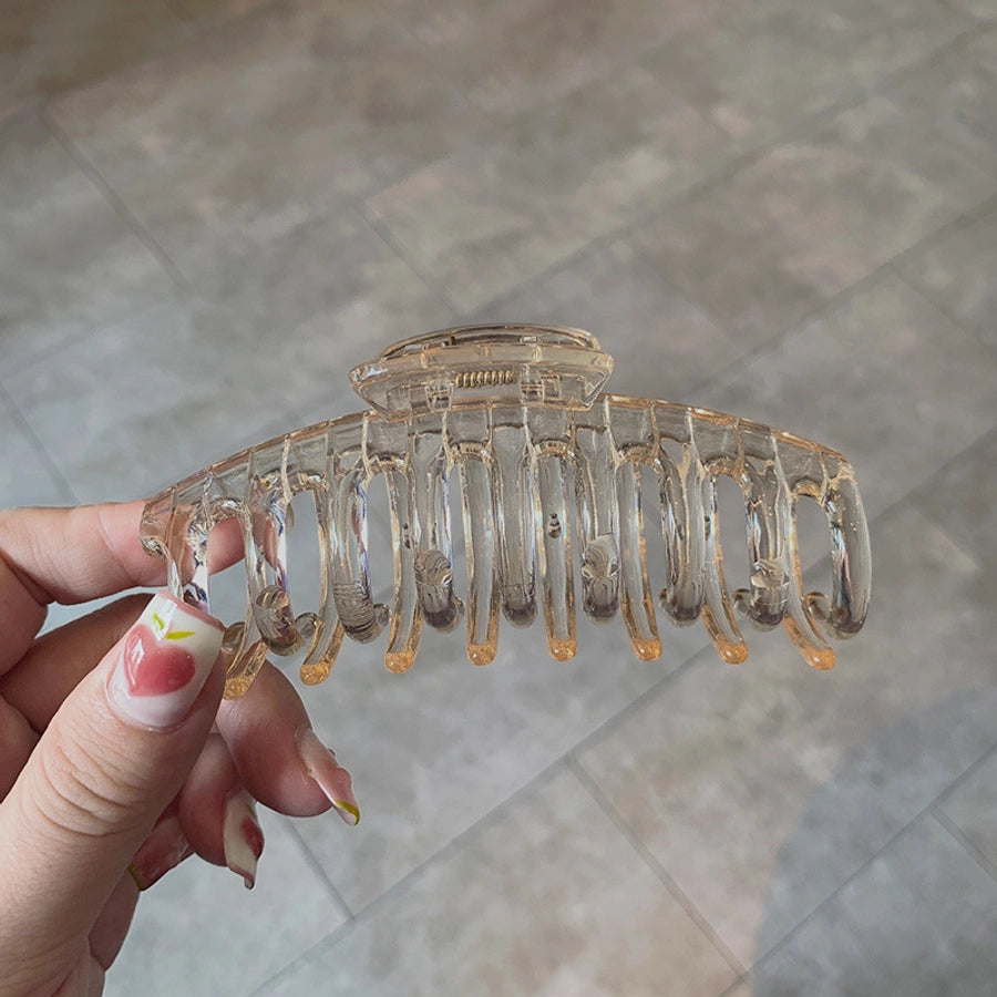 jewelry resin glossy transparent retro catch clip