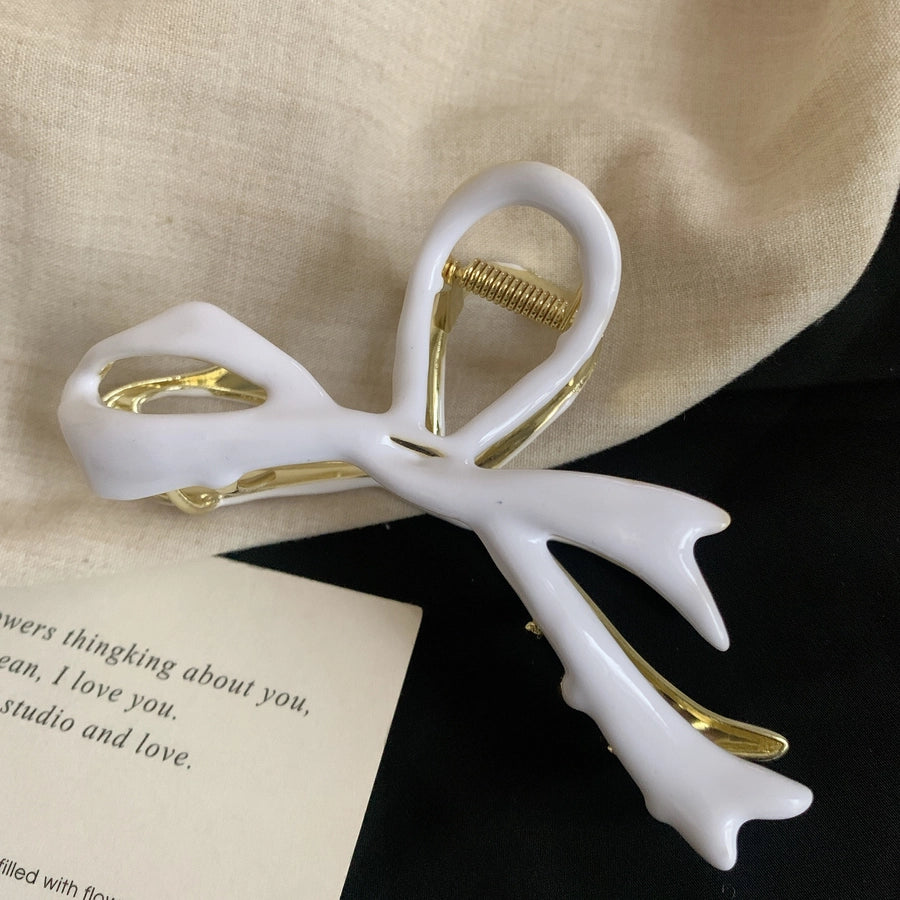 Women's French Style Korean Style Bow Knot Alloy Hair Claws
