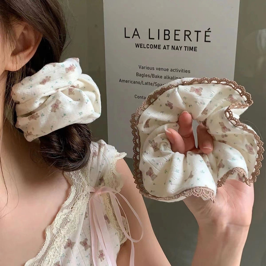 Women's Simple Style Classic Style Color Block Cloth Hair Tie