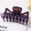 fashion geometric plastic resin stoving varnish hair claws 1 piece
