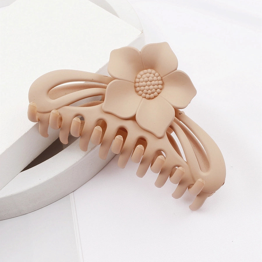women's ig style simple style flower plastic stoving varnish hair claws