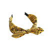 ethnic style printing solid color cloth hair band