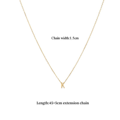 Jewelry Casual Classic Style Letter 201 Stainless Steel 304 Stainless Steel Pendant Necklace