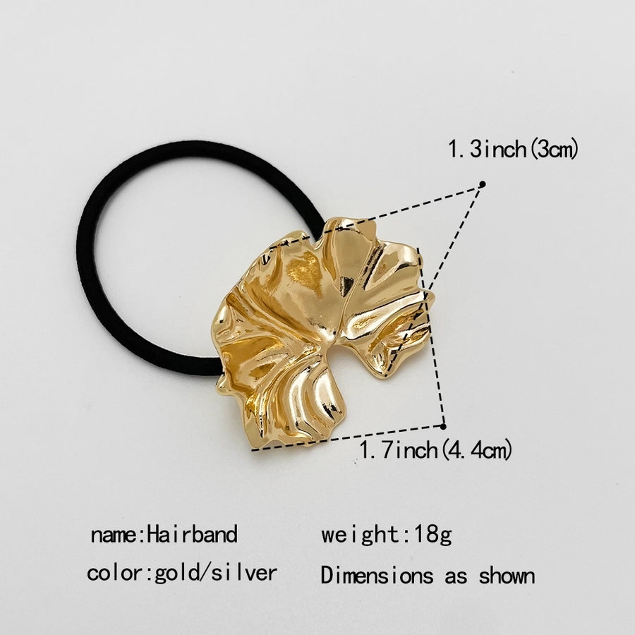 Women's Simple Style Commute Geometric Alloy Hair Tie