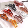 fashion flower plastic handmade hair claws 1 piece
