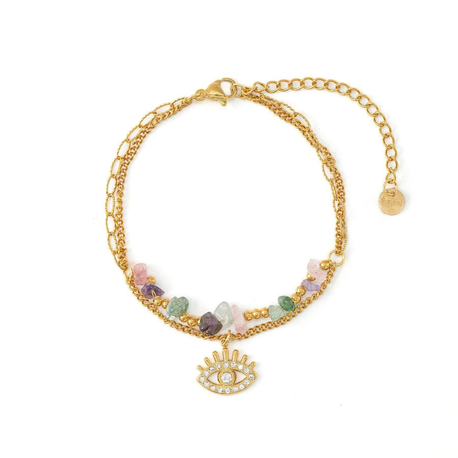 Elegant Eye 304 Stainless Steel Bracelets In Bulk