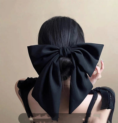 sweet bow knot cloth hair clip