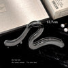 fashion flower metal plating artificial rhinestones hair claws 1 piece