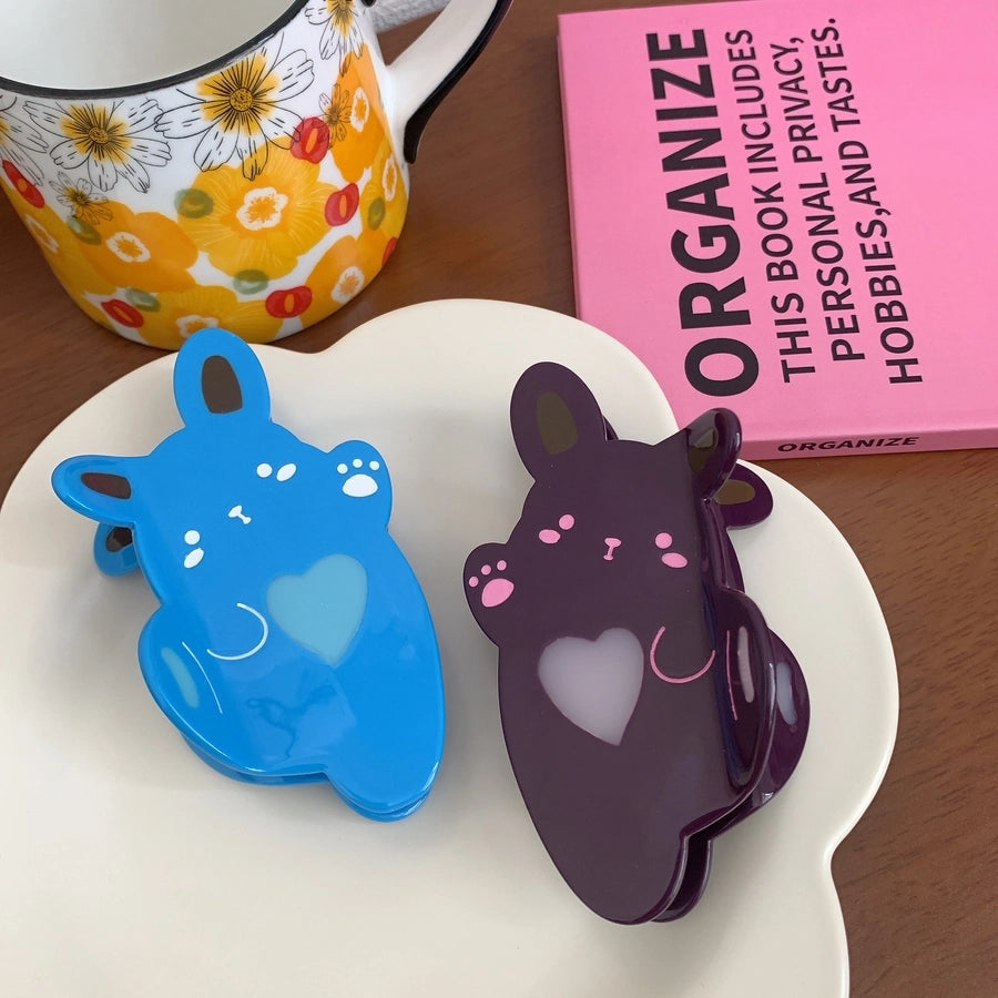 Women's Casual Elegant Streetwear Animal Acetic acid sheets Hair Claws