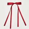 2.5cm polyester multi-color girl ribbon bow hairpin Lady temperament double ribbon duckbill clip top clip hair accessories