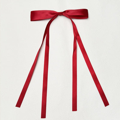 2.5cm polyester multi-color girl ribbon bow hairpin Lady temperament double ribbon duckbill clip top clip hair accessories