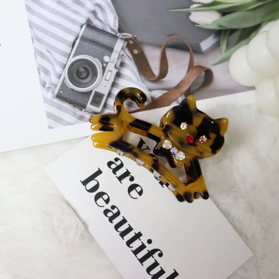 Women's Commute Cat Acetic acid sheets Hair Claws