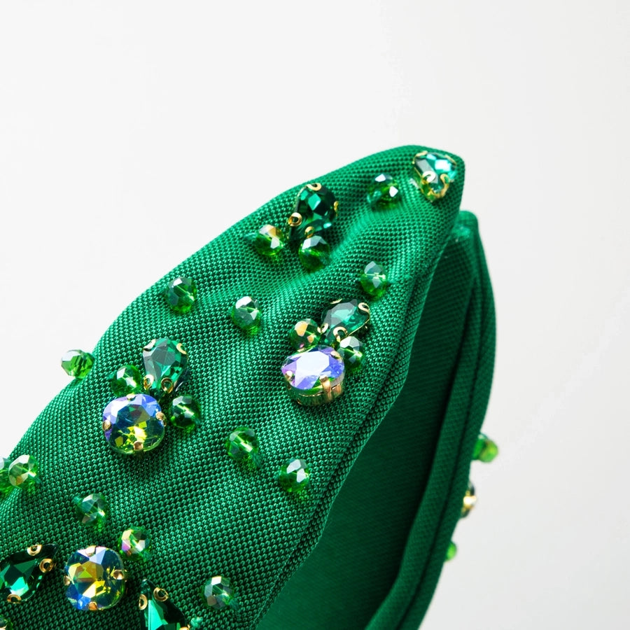 luxurious knot cloth rhinestone inlay rhinestones hair band