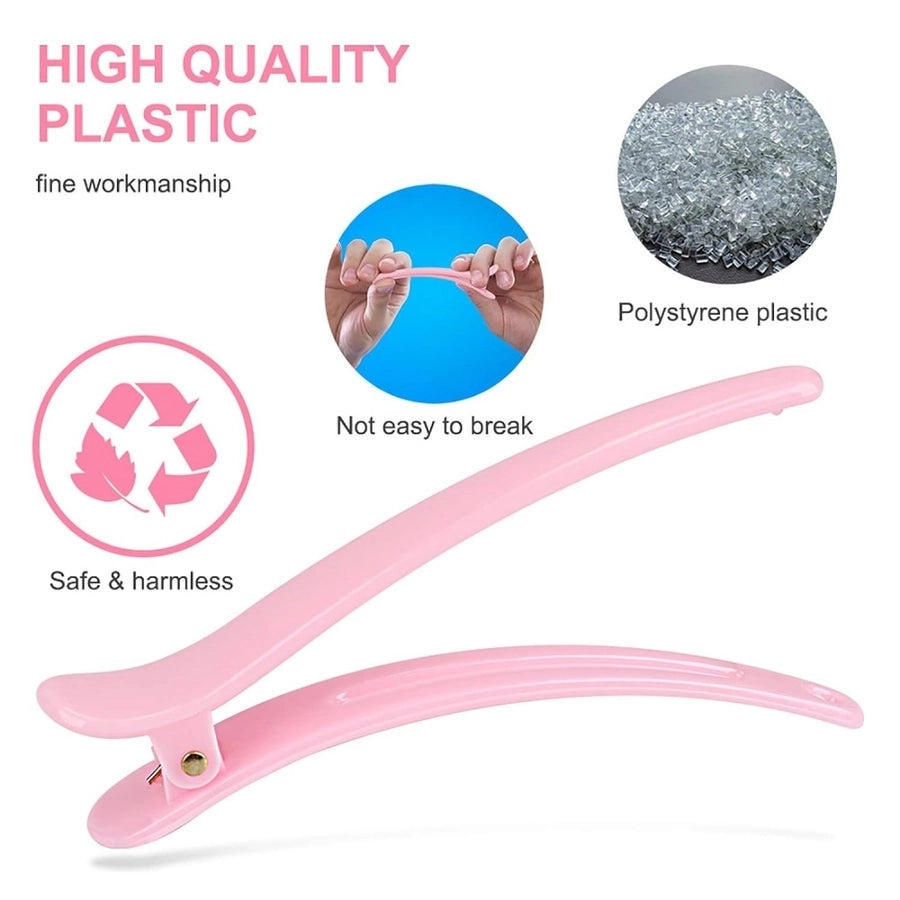 Women's Basic Simple Style Solid Color Plastic Hair Clip