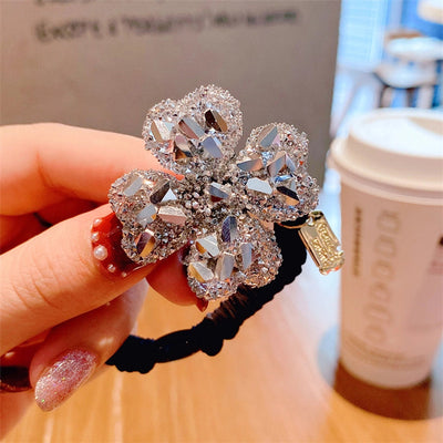 modern style star rhinestone hair tie