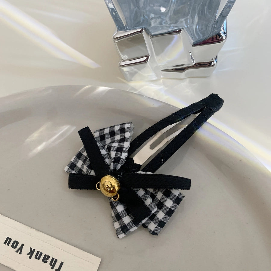 Women's Simple Style Classic Style Bow Knot Cloth Hair Clip Hair Tie Hair Claws