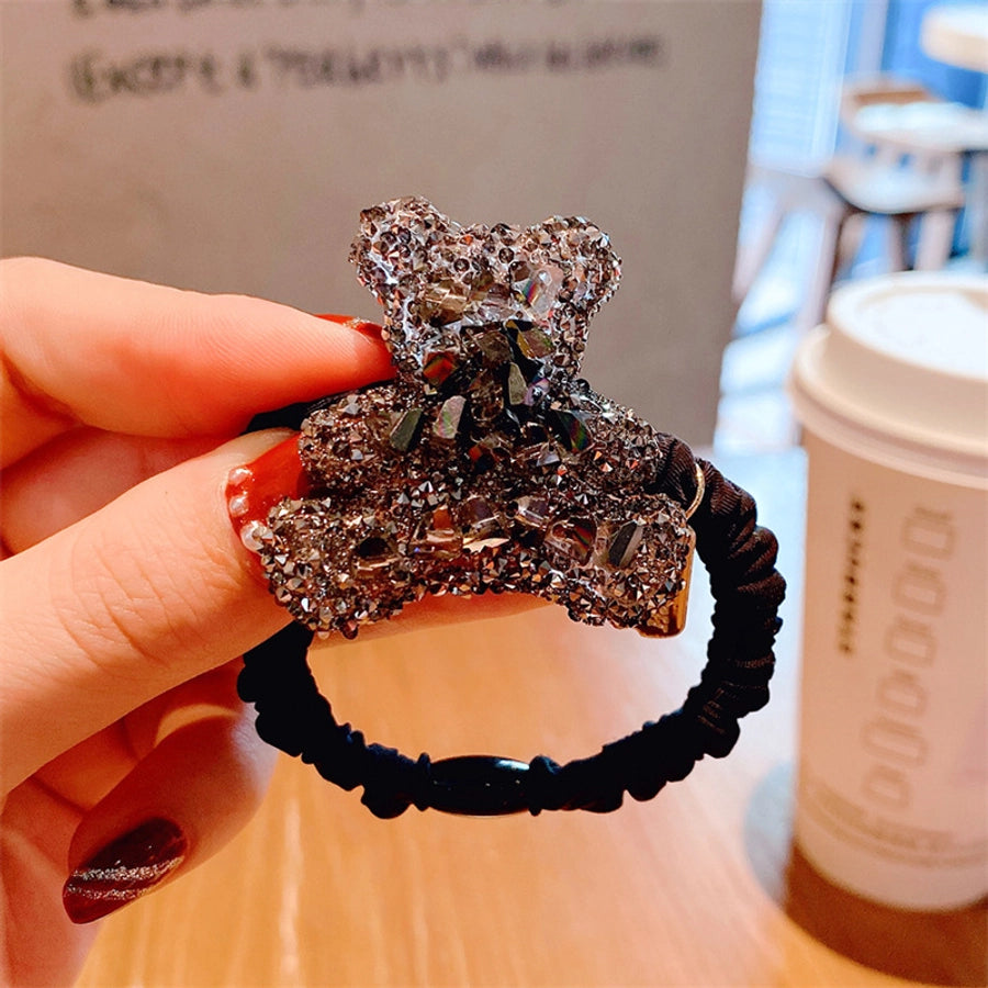 modern style star rhinestone hair tie