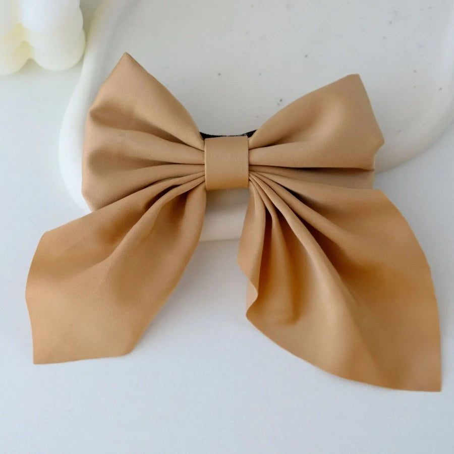 Women's Sweet Bow Knot Cloth Hair Clip