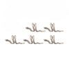 Women's Basic Modern Style Classic Style Snake Alloy Plating hair buckle
