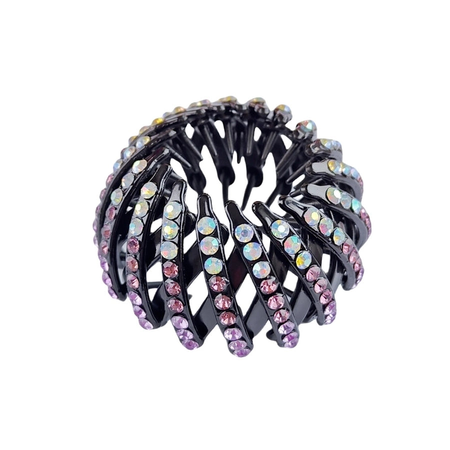 Women's Casual Simple Style Geometric Plastic Rhinestones Hair Clip