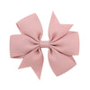 fashion solid color bow knot cloth hair clip 1 piece