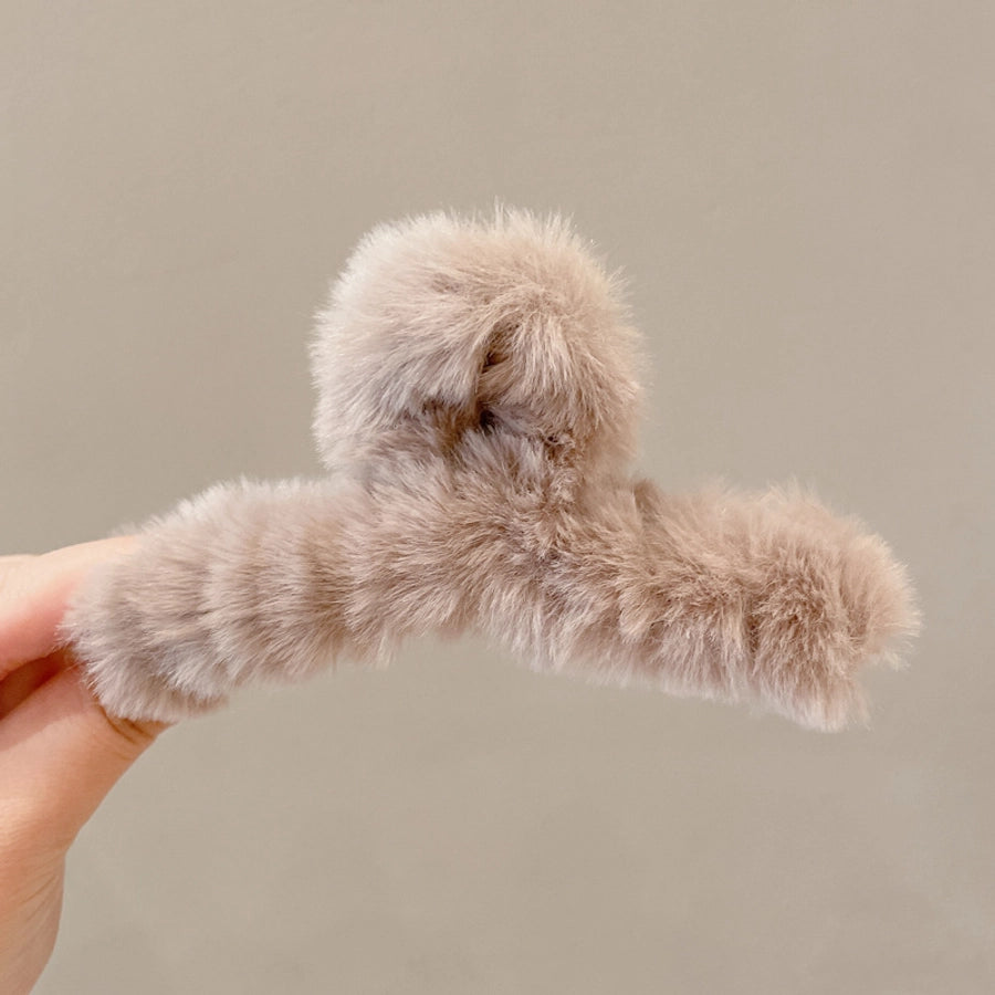 Casual Simple Style Heart Shape Bow Knot Arylic Alloy Hair Claws 1 Piece