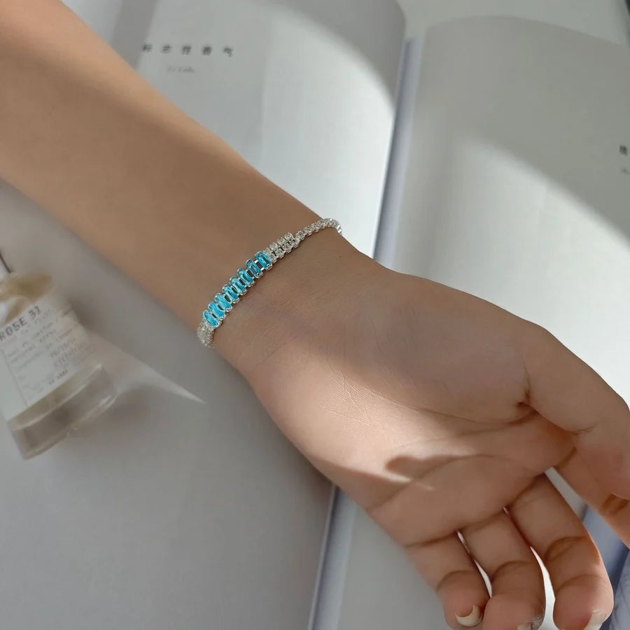 Copper Geometric Solid Color Bracelets