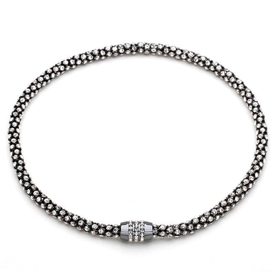 Crystal Copper Geometric Crystal Necklace