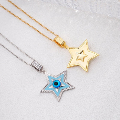 Jewelry Glam Lady Sexy Eye 304 Stainless Steel Copper Pendant Necklace