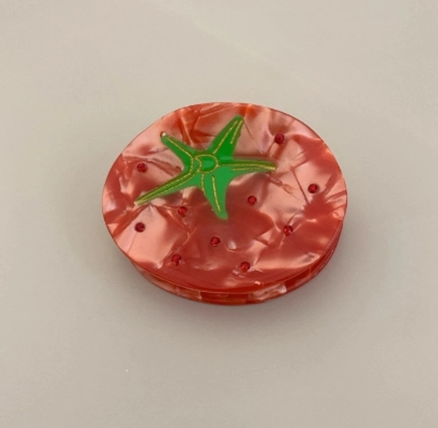 Women's Simple Style Vegetable Acetic acid sheets Hair Claws