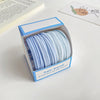 women's simple style solid color cloth hair tie