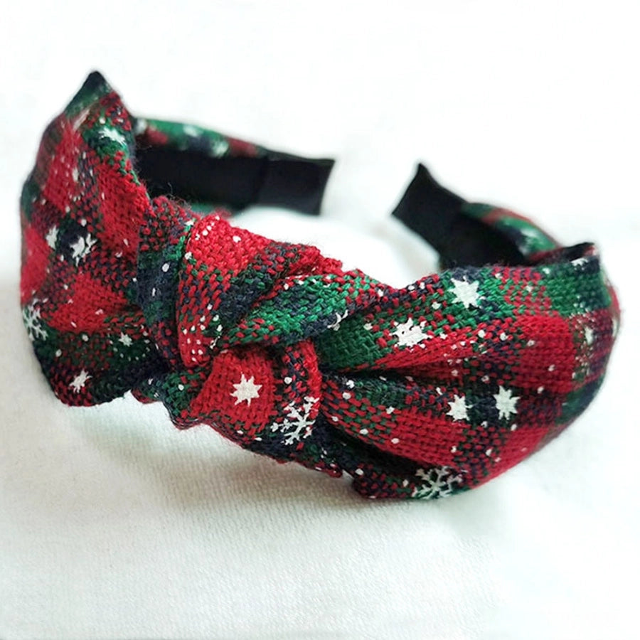 fashion snowflake cloth hair band