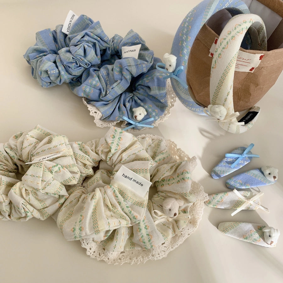 Women's Casual Elegant Streetwear Bow Knot Cloth Hair Clip Hair Band Hair Tie