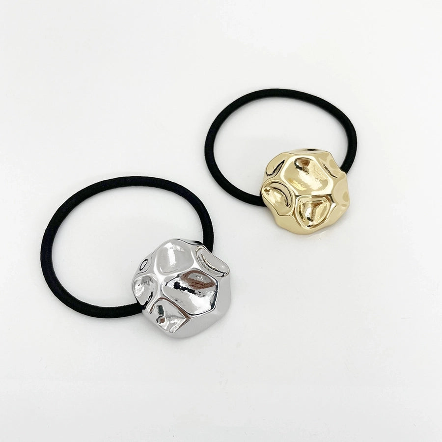 Women's Simple Style Solid Color Alloy Hair Tie