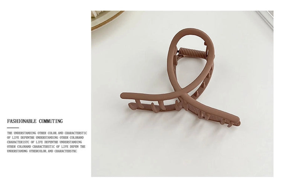 simple style geometric alloy stoving varnish hair claws