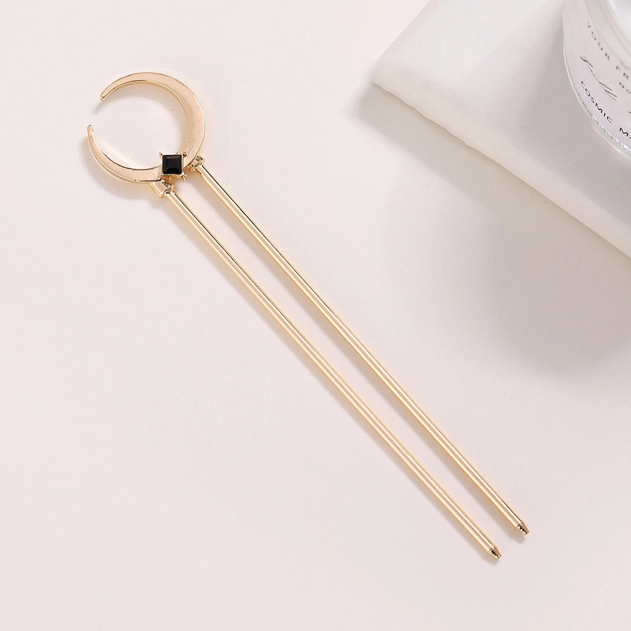 women's elegant streetwear u shape metal hairpin