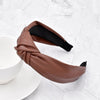 fashion style simple new knotted leather headband