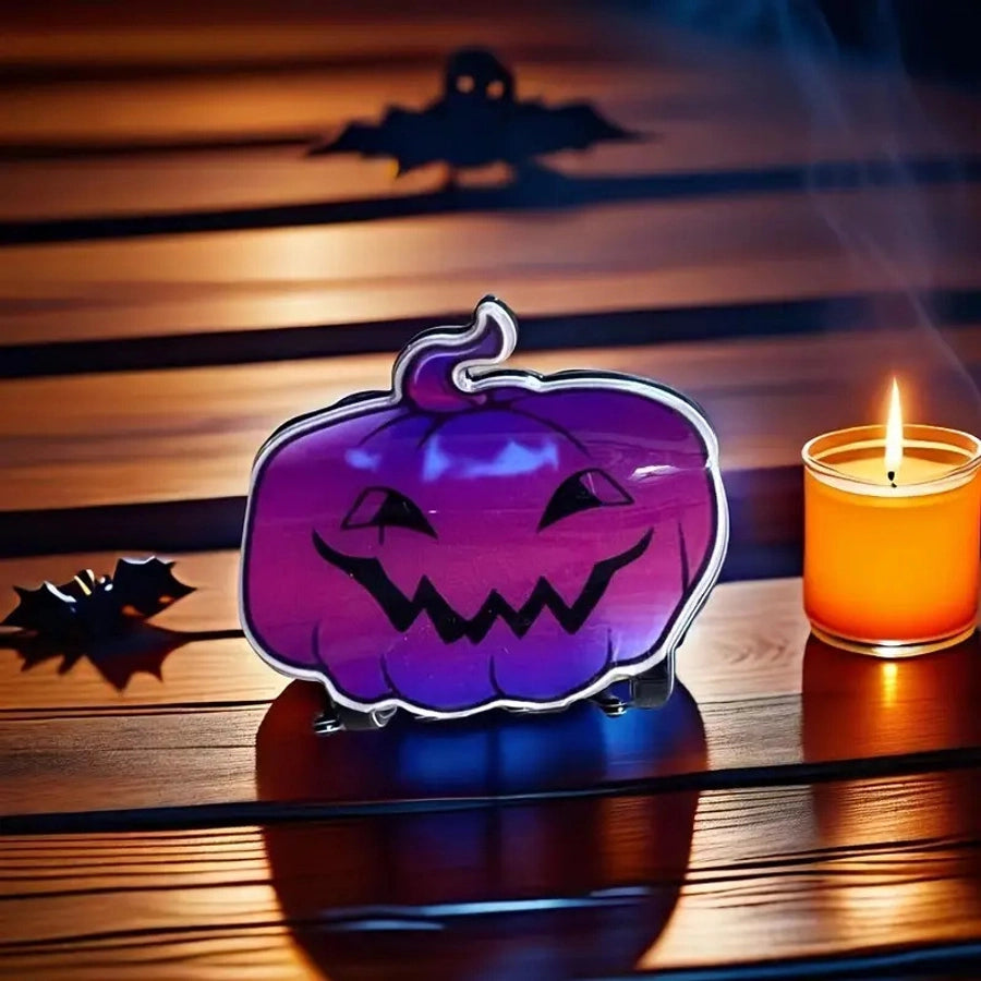 Halloween Hip-Hop Retro Funny Pumpkin PVC Holiday Daily