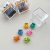 women's sweet simple style geometric plastic/resin headwear stoving varnish hair clip