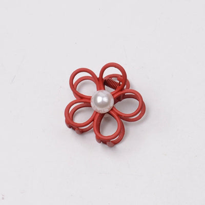 Women's Elegant Flower Alloy Plating Hair Claws