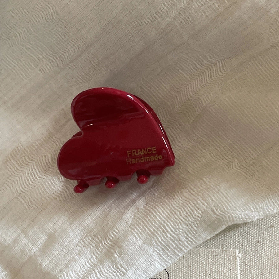 French love cute acetate hairpin small hair clip hair accessories small size side broken hairpin bangs clip hair grip hair accessories